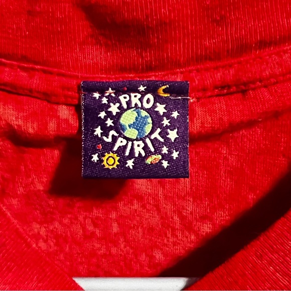 Pro Spirit Vintage T Shirt 1990's Tie Dye Surf Skate Beach Earth Logo Men’s 2X - Picture 4 of 4